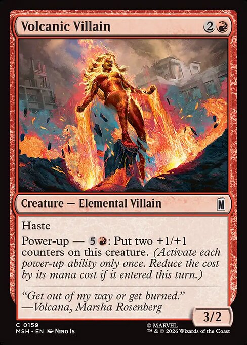 Volcanic Villain - Marvel Super Heroes () #159