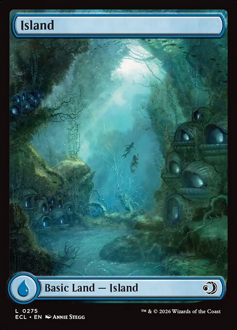 Island - Lorwyn Eclipsed (ecl) #275 [Foil] [Foil]