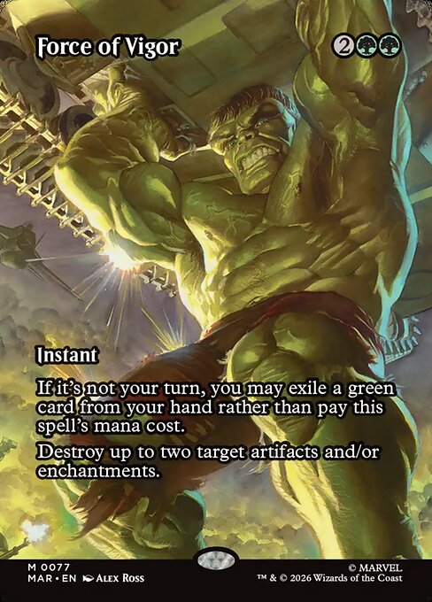 Force of Vigor - Marvel Universe () #77