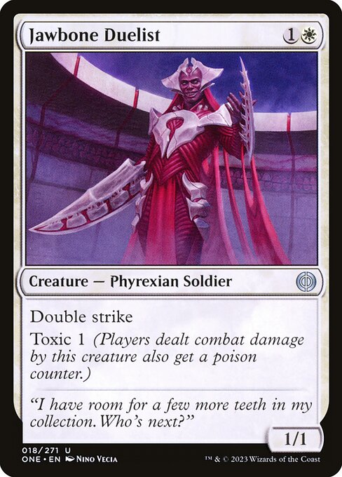 Jawbone Duelist - Phyrexia: All Will Be One () #18