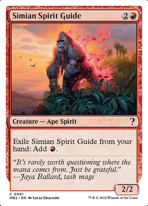 Simian Spirit Guide - Mystery Booster 2 () #61
