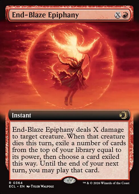 End-Blaze Epiphany - Lorwyn Eclipsed (ecl) #364
