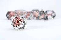 FanRoll by Metallic Dice Games - The Walking Dead Dismembered Zombie Resin Poly Dice Set