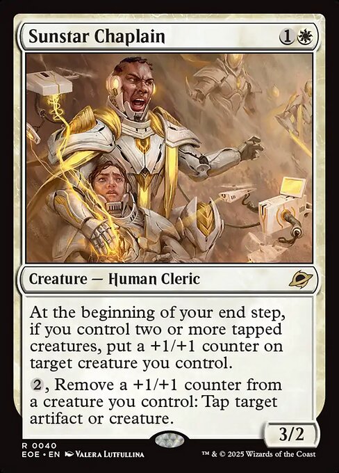 Sunstar Chaplain - Edge of Eternities (EOE) #40