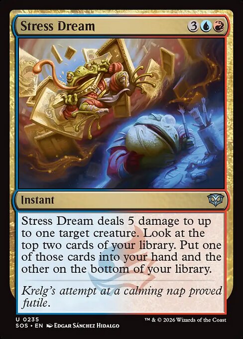 Stress Dream - Secrets of Strixhaven () #235 [Foil] [Foil]