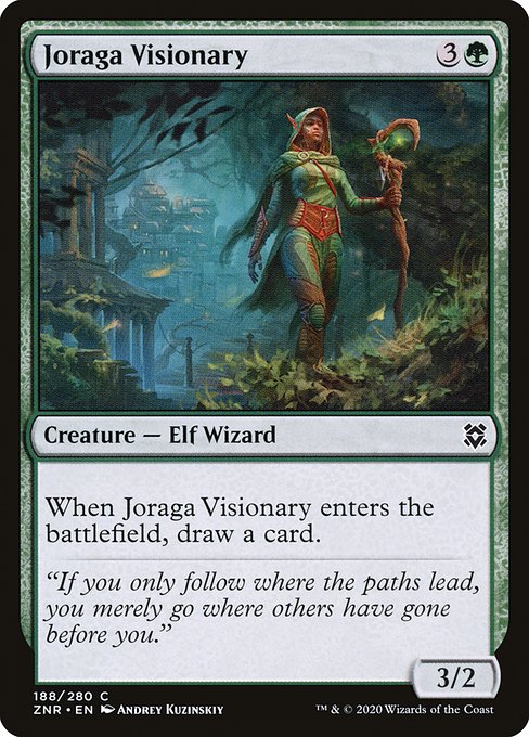 Joraga Visionary - Zendikar Rising (ZNR) #188