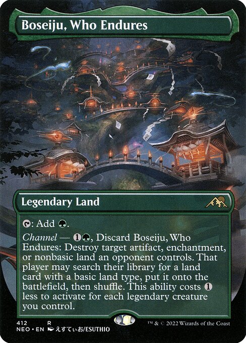 Boseiju, Who Endures - Kamigawa: Neon Dynasty () #412