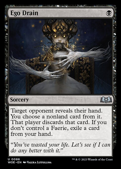 Ego Drain - Wilds of Eldraine () #86