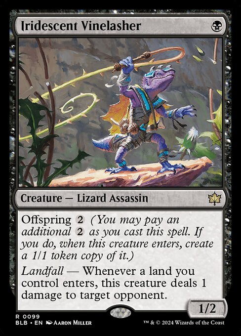 Iridescent Vinelasher - Bloomburrow (BLB) #99