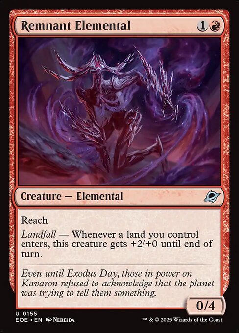 Remnant Elemental - Edge of Eternities (eoe) #155
