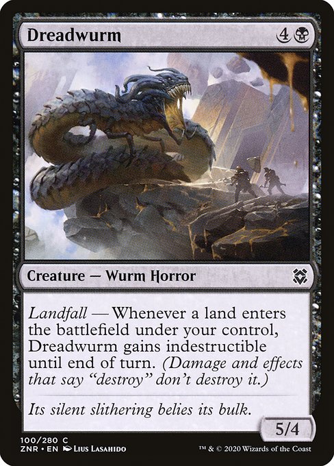 Dreadwurm - Zendikar Rising () #100