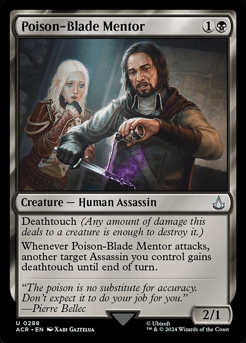 Poison-Blade Mentor - Assassin's Creed () #288