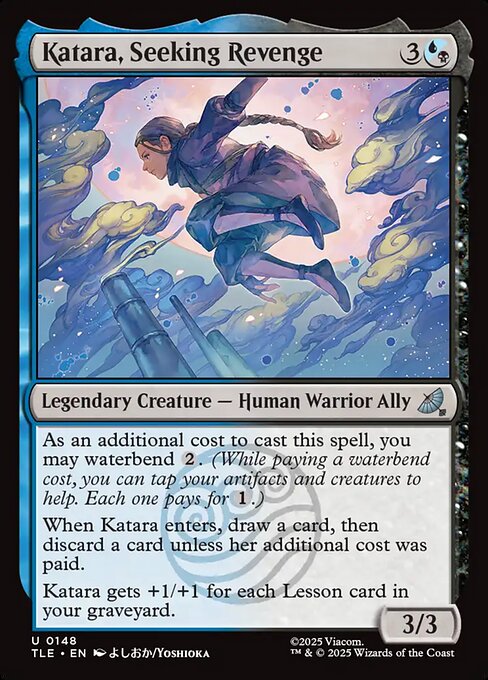 Katara, Seeking Revenge - Avatar: The Last Airbender Eternal () #148 [Foil] [Foil]