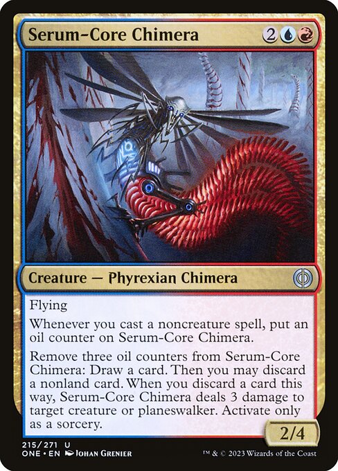 Serum-Core Chimera - Phyrexia: All Will Be One () #215