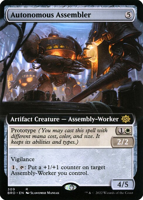 Autonomous Assembler - The Brothers' War () #309 [Foil] [Foil]