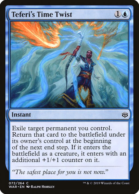Teferi's Time Twist - War of the Spark () #72