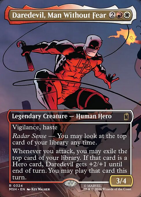 Daredevil, Man Without Fear - Marvel Super Heroes () #324