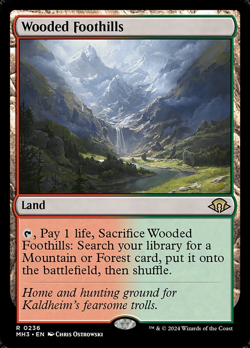 Wooded Foothills - Modern Horizons 3 (mh3) #236