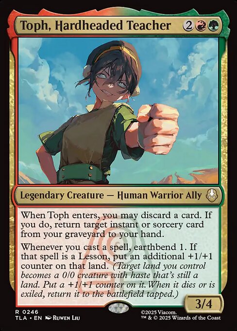 Toph, Hardheaded Teacher - Avatar: The Last Airbender () #246