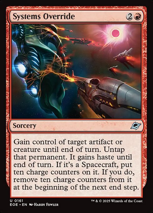 Systems Override - Edge of Eternities (eoe) #161 [Foil] [Foil]