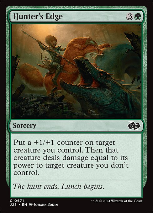 Hunter's Edge - Foundations Jumpstart (J25) #671