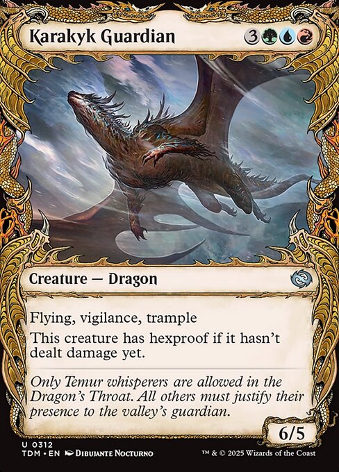 Karakyk Guardian - Tarkir: Dragonstorm () #312