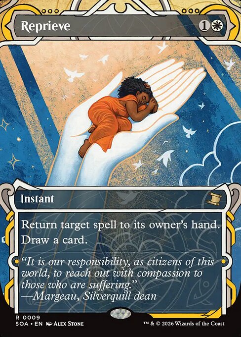 Reprieve - Secrets of Strixhaven Mystical Archive () #9 [Foil] [Foil]