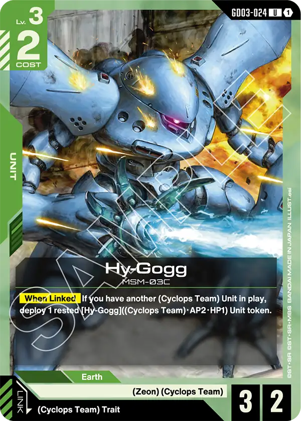 Hy-Gogg - Steel Requiem (GD03-024) #024