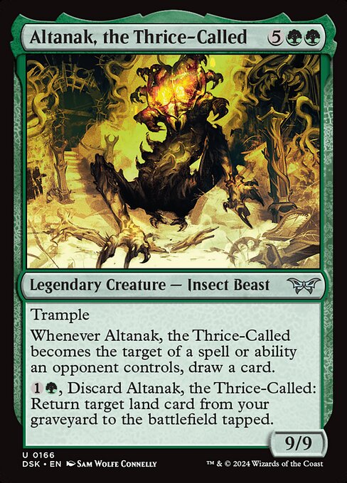 Altanak, the Thrice-Called - Duskmourn: House of Horror () #166
