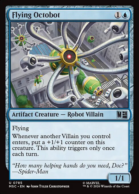 Flying Octobot - Marvel Super Heroes Commander (MSC) #785