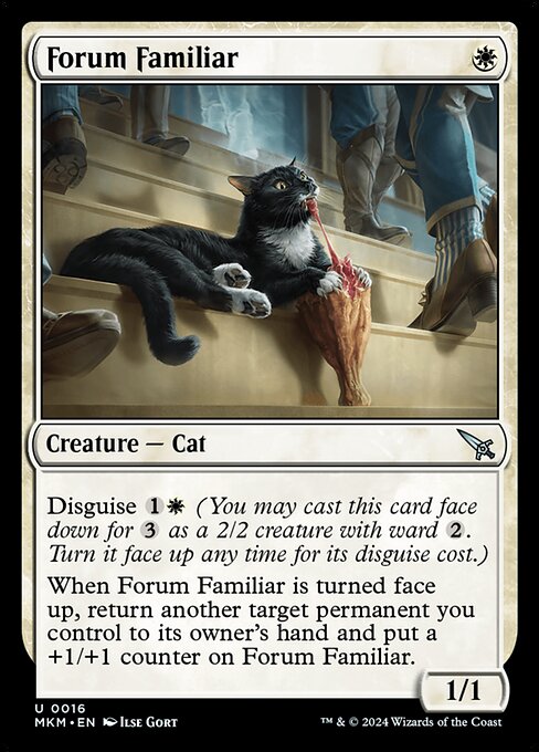 Forum Familiar - Murders at Karlov Manor (MKM) #16 [Foil] [Foil]