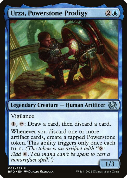 Urza, Powerstone Prodigy - The Brothers' War () #69