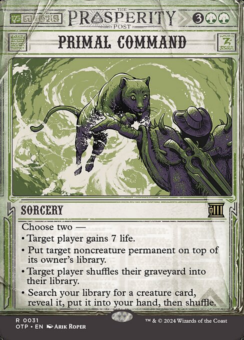 Primal Command - Breaking News () #31