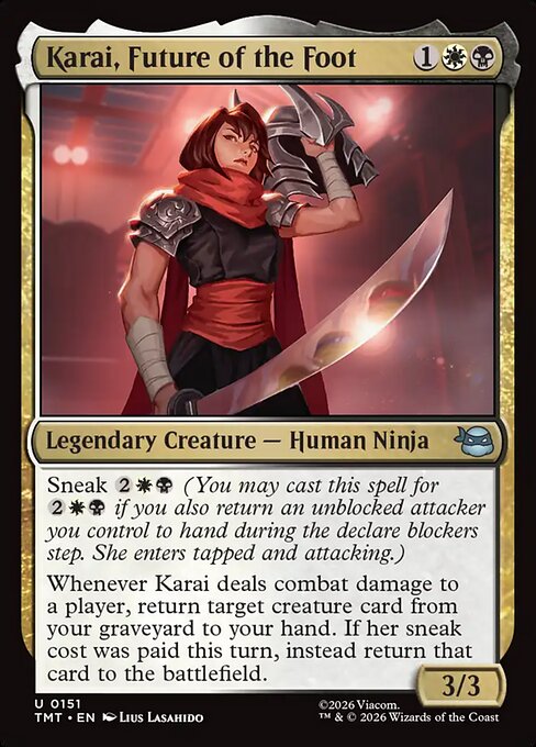 Karai, Future of the Foot - Teenage Mutant Ninja Turtles () #151