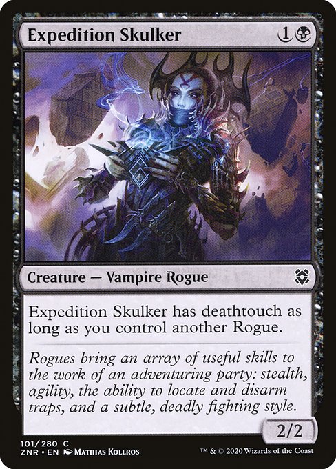 Expedition Skulker - Zendikar Rising () #101 [Foil] [Foil]