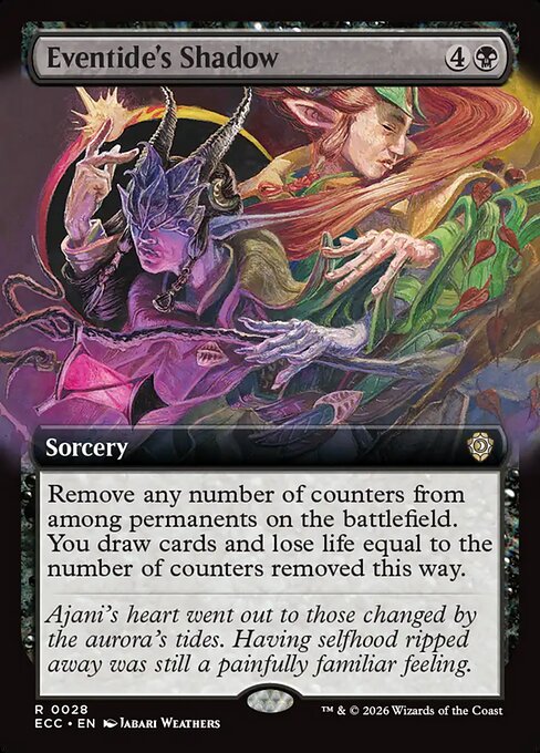 Eventide's Shadow - Lorwyn Eclipsed Commander (ECC) #28