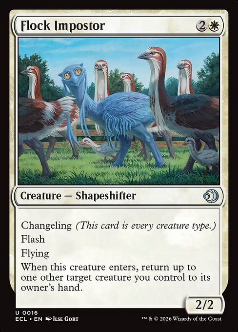 Flock Impostor - Lorwyn Eclipsed () #16