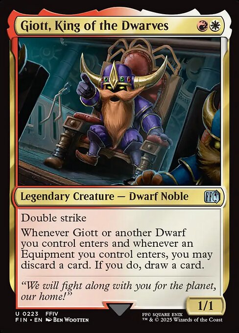 Giott, King of the Dwarves - Final Fantasy () #223
