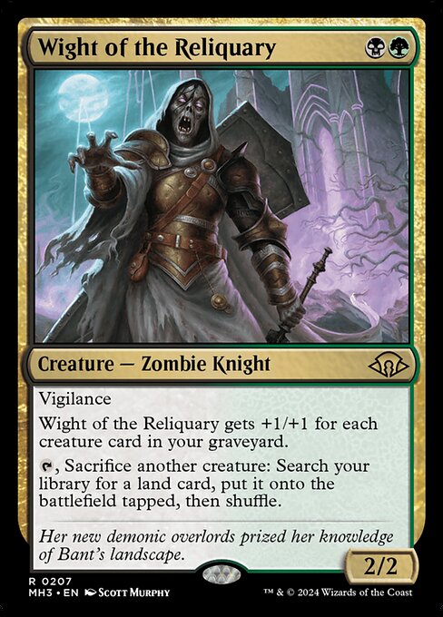 Wight of the Reliquary - Modern Horizons 3 (MH3) #207