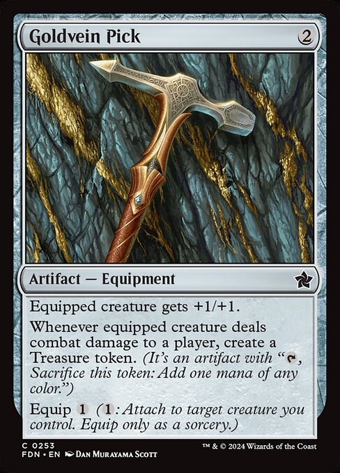 Goldvein Pick - Foundations () #253