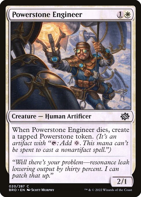 Powerstone Engineer - The Brothers' War () #20