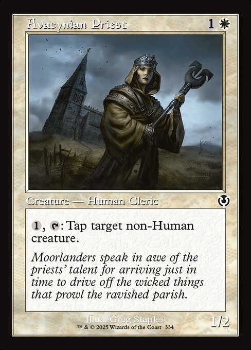 Avacynian Priest - Innistrad Remastered (inr) #334