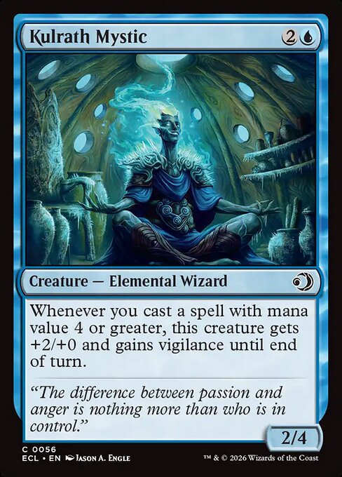 Kulrath Mystic - Lorwyn Eclipsed (ecl) #56 [Foil] [Foil]