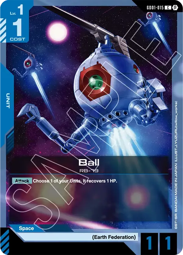 Ball - Newtype Rising [GD01] (GD01-015) #015