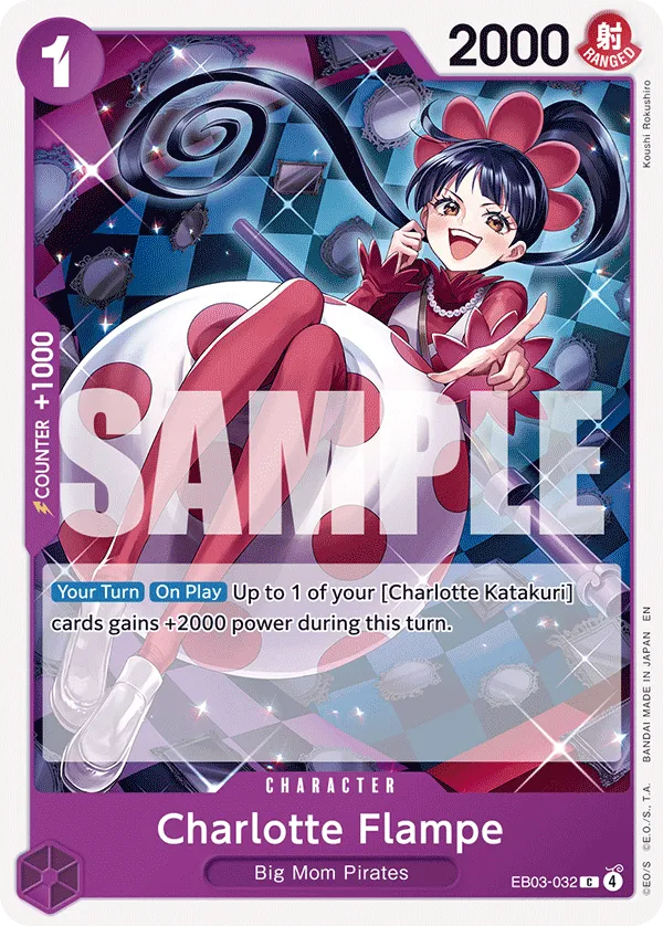 Charlotte Flampe - ONE PIECE HEROINES EDITION- [EB-03] / Memorial Collection [EB-01] (EB03-032) #032