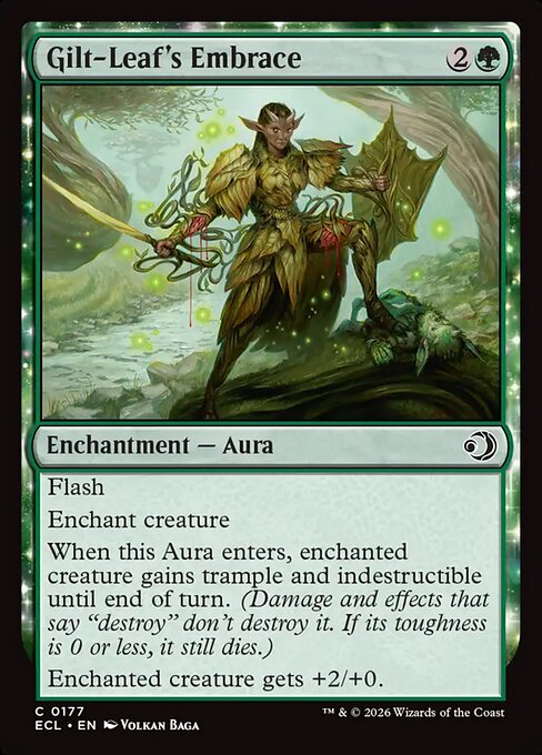 Gilt-Leaf's Embrace - Lorwyn Eclipsed () #177 [Foil] [Foil]