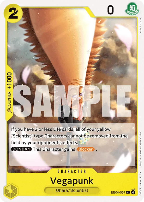 Vegapunk - ADVENTURE ON KAMI'S ISLAND- [OP15-EB04] (EB04-057) #057