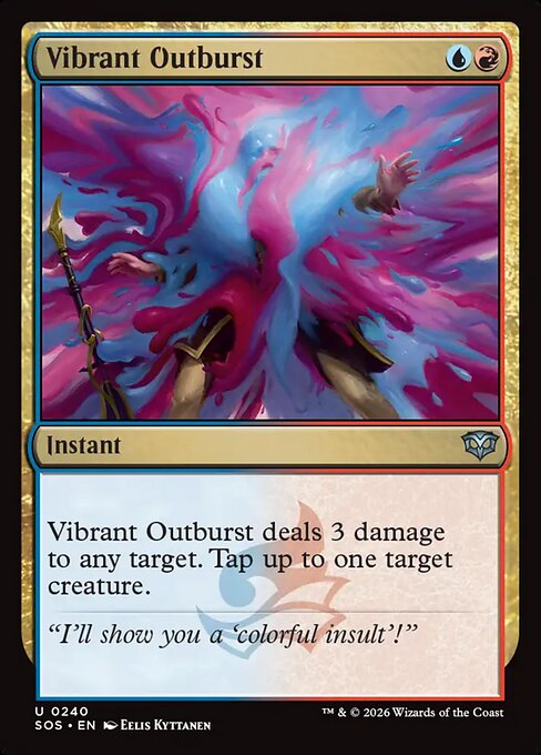 Vibrant Outburst - Secrets of Strixhaven () #240