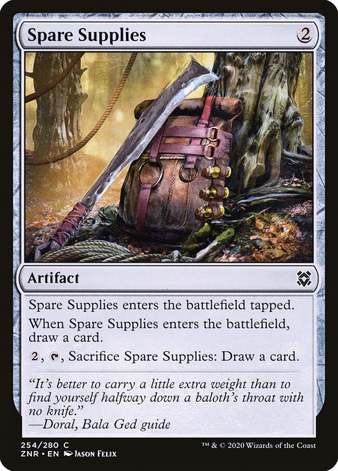 Spare Supplies - Zendikar Rising () #254