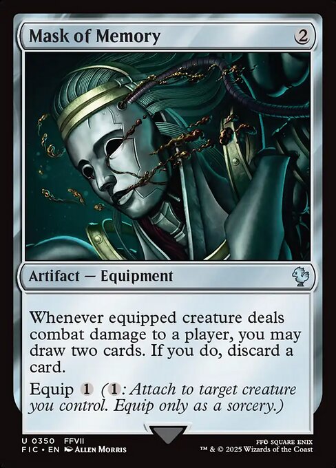 Mask of Memory - Final Fantasy Commander () #350